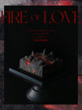 Load image into Gallery viewer, Fire of Love presented in a dramatic red editorial scene.