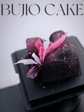 Load image into Gallery viewer, Hero image of Self Love, an architecture-inspired lychee rose mousse cake handcrafted by BUJIO.