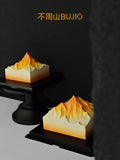 Load image into Gallery viewer, Hero image of Up to the Radiance, an architecture-inspired Earl Grey caramel apple mousse cake.