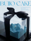 Load image into Gallery viewer, Wave to the Life coconut passion fruit mousse cake presented in BUJIO signature gift packaging.